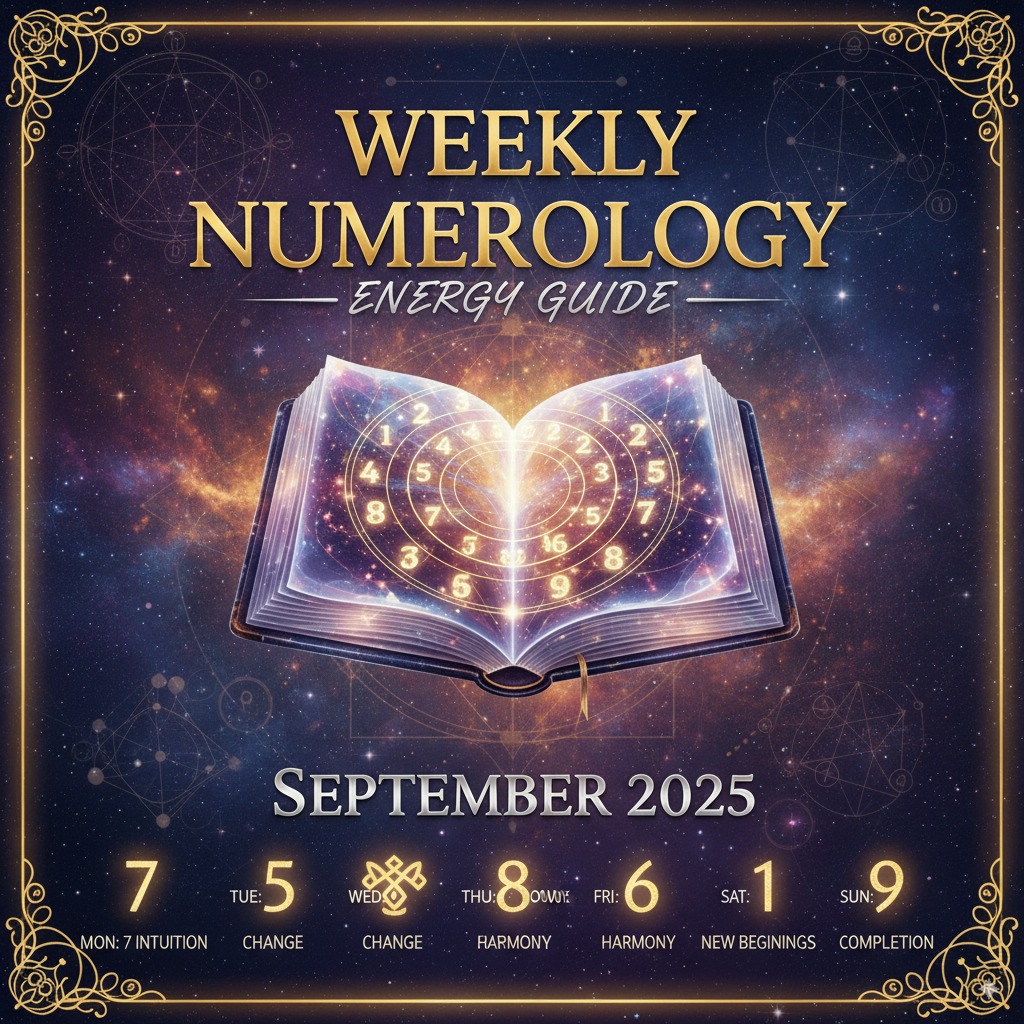 Weekly Numerology Energy Guide – September 2025